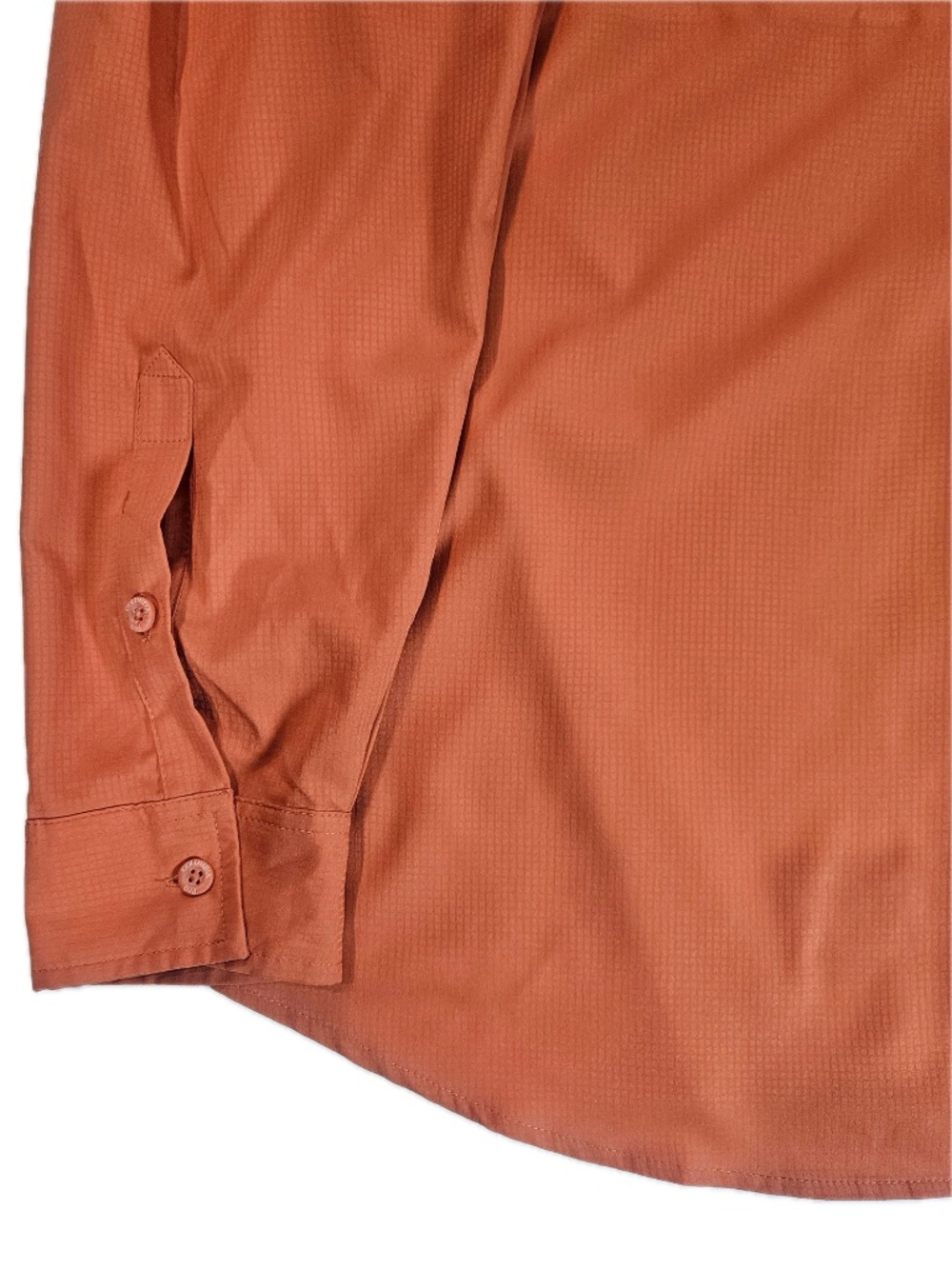 Columbia PFG Shirt Mens XL Orange Long Sleeve Button Up Fishing‎ Quick Dry - Picture 7 of 7